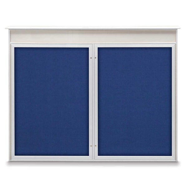 Single Door Enclosed Indoor Letterboard